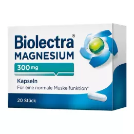 BIOLECTRA Magnesio 300 mg Capsule, 20 Capsule