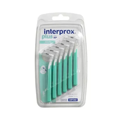 Scovolino interdentale Interprox plus micro verde, 6 pezzi Scovolino interdentale Interprox plus micro verde, 6 pezzi