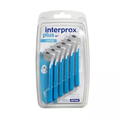 INTERPROX più scovolino interdentale conico blu, 6 pezzi INTERPROX più scovolino interdentale conico blu, 6 pezzi