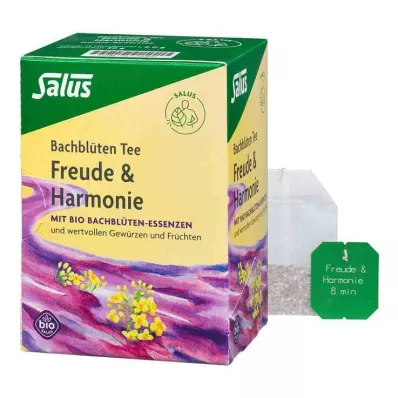 BACHBLÜTEN TEE Joy &amp; Harmonie Bio Salus Fbtl., 15 pz