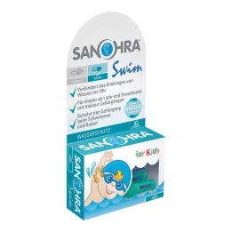 SANOHRA protezioni auricolari da nuoto per bambini, 2 pezzi