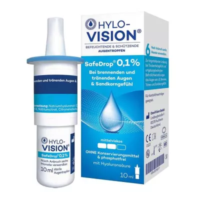 HYLO-VISION SafeDrop 0,1% collirio, 10 ml HYLO-VISION SafeDrop 0,1% collirio, 10 ml