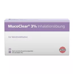MUCOCLEAR Soluzione inalatoria di NaCl al 3%, 20X4 ml