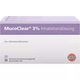 MUCOCLEAR Soluzione inalatoria di NaCl al 3%, 60X4 ml