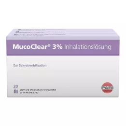 MUCOCLEAR Soluzione inalatoria di NaCl al 3%, 60X4 ml