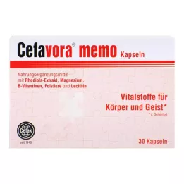 CEFAVORA memo capsule di gelatina molle, 30 pz