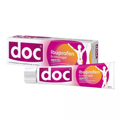 DOC IBUPROFEN Gel per il dolore 5%, 100 g DOC IBUPROFEN Gel per il dolore 5%, 100 g