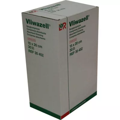 VLIWAZELL Impacchi assorbenti sterili 15x20 cm, 30 pz VLIWAZELL Impacchi assorbenti sterili 15x20 cm, 30 pz