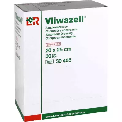 VLIWAZELL Impacchi assorbenti sterili 20x25 cm, 30 pz