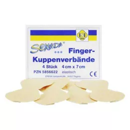 SENADA Benda per polpastrelli 4x7 cm, 4 pz