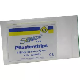 SENADA Strisce di gesso 25x72 mm, 4 pz