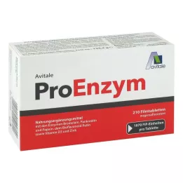 PROENZYM compresse rivestite di enterico, 210 pezzi
