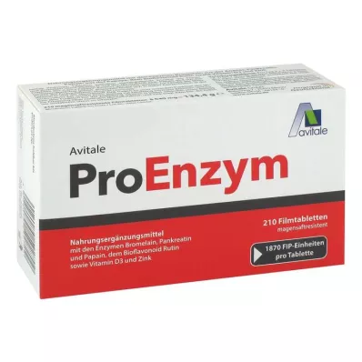 PROENZYM compresse rivestite di enterico, 210 pezzi