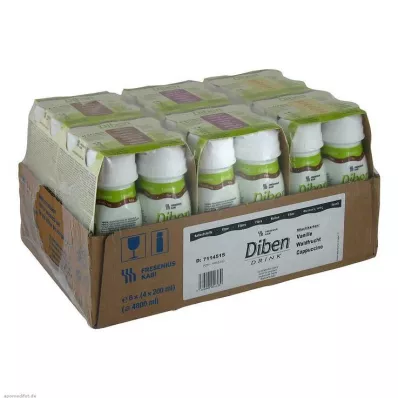 DIBEN DRINK Cartone misto 1,5 kcal/ml, 24X200 ml
