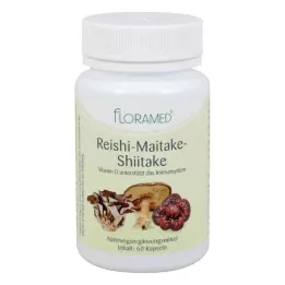 REISHI-MAITAKE-Capsule di shitake utili per la salute delle cellule, 60 pz