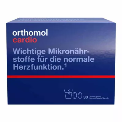 ORTHOMOL Cardio granuli/capsule/tablet combi-pack, 1 pz ORTHOMOL Cardio granuli/capsule/tablet combi-pack, 1 pz
