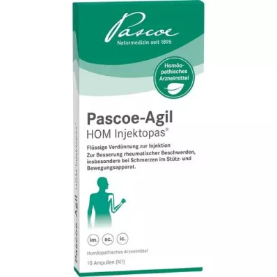 PASCOE-Agil HOM Fiale Injektopas, 10X2 ml