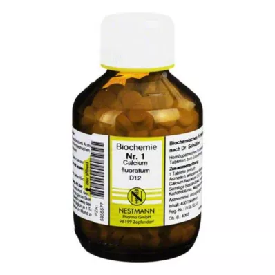 BIOCHEMIE 1 Calcium fluoratum D 12 compresse, 400 pz