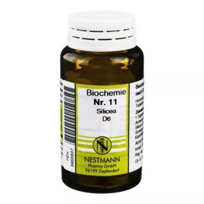 BIOCHEMIE 11 Silicea D 6 Compresse, 100 pz