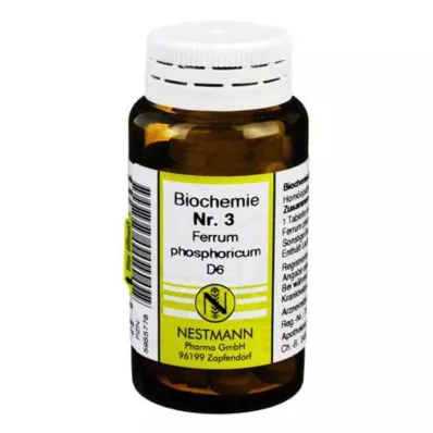 BIOCHEMIE 3 Ferrum phosphoricum D 6 compresse, 100 pz