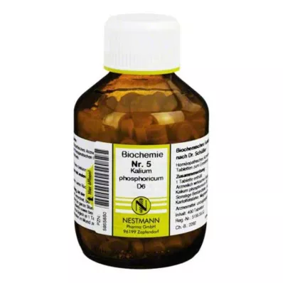 BIOCHEMIE 5 Kalium phosphoricum D 6 compresse, 400 pz