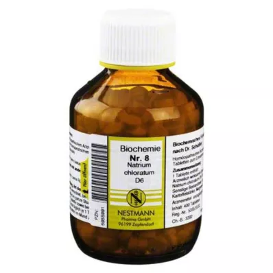BIOCHEMIE 8 Natrium chloratum D 6 compresse, 400 pz BIOCHEMIE 8 Natrium chloratum D 6 compresse, 400 pz