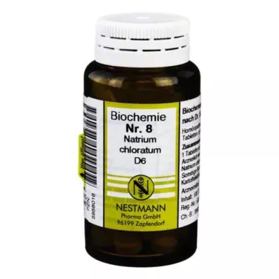 BIOCHEMIE 8 Natrium chloratum D 6 compresse, 100 pz