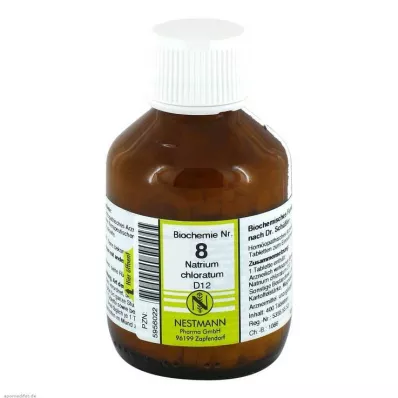 BIOCHEMIE 8 Natrium chloratum D 12 compresse, 400 pz BIOCHEMIE 8 Natrium chloratum D 12 compresse, 400 pz
