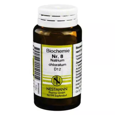 BIOCHEMIE 8 Natrium chloratum D 12 compresse, 100 pz
