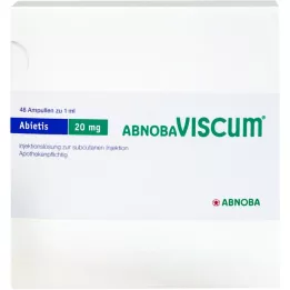 ABNOBAVISCUM Abietis 20 mg fiale, 48 pz