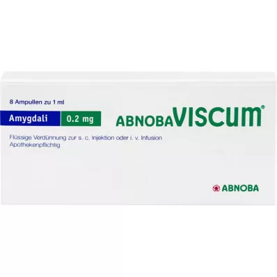ABNOBAVISCUM Amigdali 0,2 mg in fiale, 8 pz