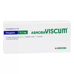 ABNOBAVISCUM Amigdali 0,2 mg in fiale, 8 pz