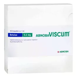 ABNOBAVISCUM Betulae 0,2 mg Fiale, 48 pz