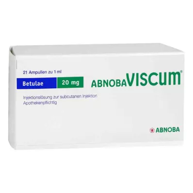 Abnobaviscum Betulae fiale da 20 mg (21 pezzi)
