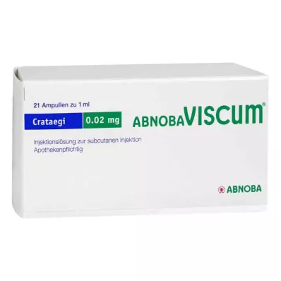 Abnobaviscum Crataegi 0,02 mg fiale (21 pz) Abnobaviscum Crataegi 0,02 mg fiale (21 pz)