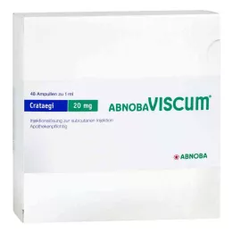 ABNOBAVISCUM Crataegi 20 mg fiale, 48 pz