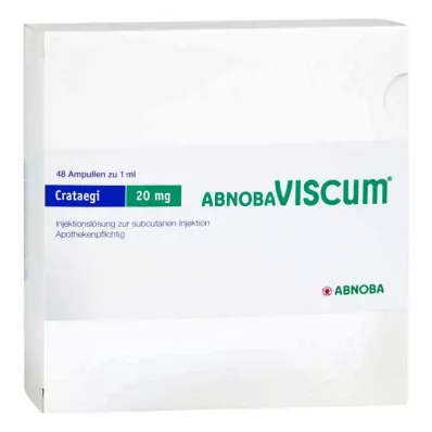 Abnobaviscum Crataegi fiale da 20 mg (48 pezzi)