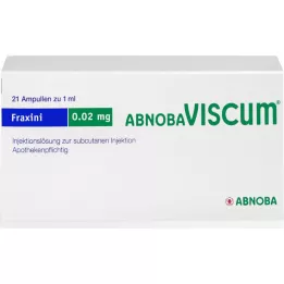 ABNOBAVISCUM Fraxini 0,02 mg fiale, 21 pz