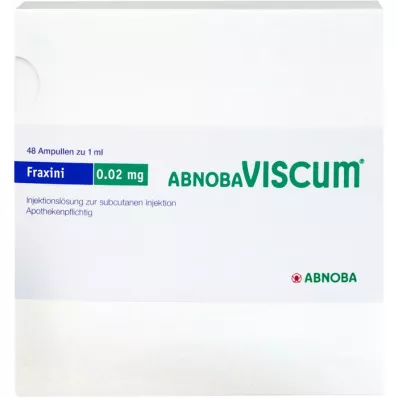 ABNOBAVISCUM Fiale Fraxini 0,02 mg, 48 pz