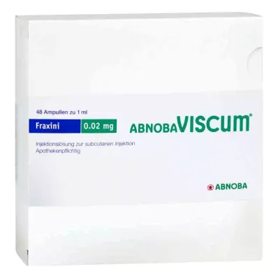 ABNOBAVISCUM Fiale Fraxini 0,02 mg, 48 pz