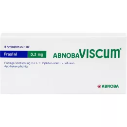 ABNOBAVISCUM Fraxini 0,2 mg fiale, 8 pz