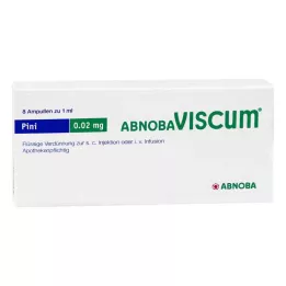 ABNOBAVISCUM Fiale Pini 0,02 mg, 8 pz