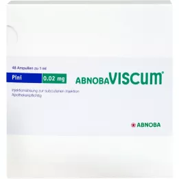 ABNOBAVISCUM Fiale Pini 0,02 mg, 48 pz