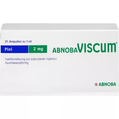 ABNOBAVISCUM Fiale Pini 2 mg, 21 pz