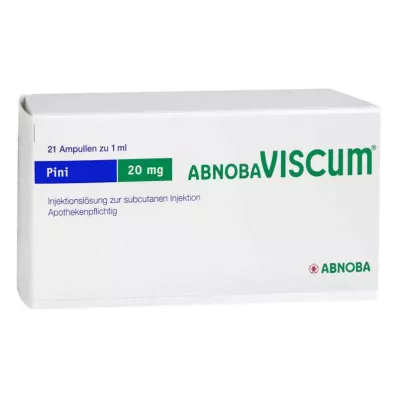 Abnobaviscum Pini 20 mg fiale (21 pezzi)