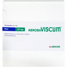 ABNOBAVISCUM Fiale Pini 20 mg, 48 pz