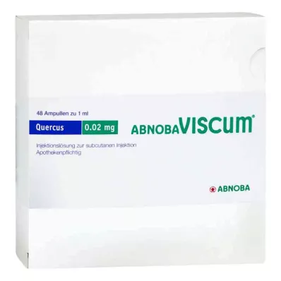 Abnobaviscum Quercus 0,02 mg fiale (48 pezzi)