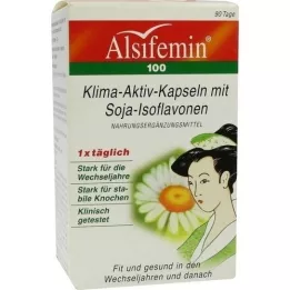 ALSIFEMIN 100 Capsule Climatizzanti con Soia 1x1, 90 Capsule