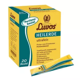 LUVOS Bustina di argilla curativa ultrafine, 20X6,5 g