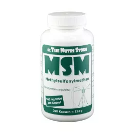 MSM 500 mg capsule di metilsulfonilmetano, 250 pezzi
